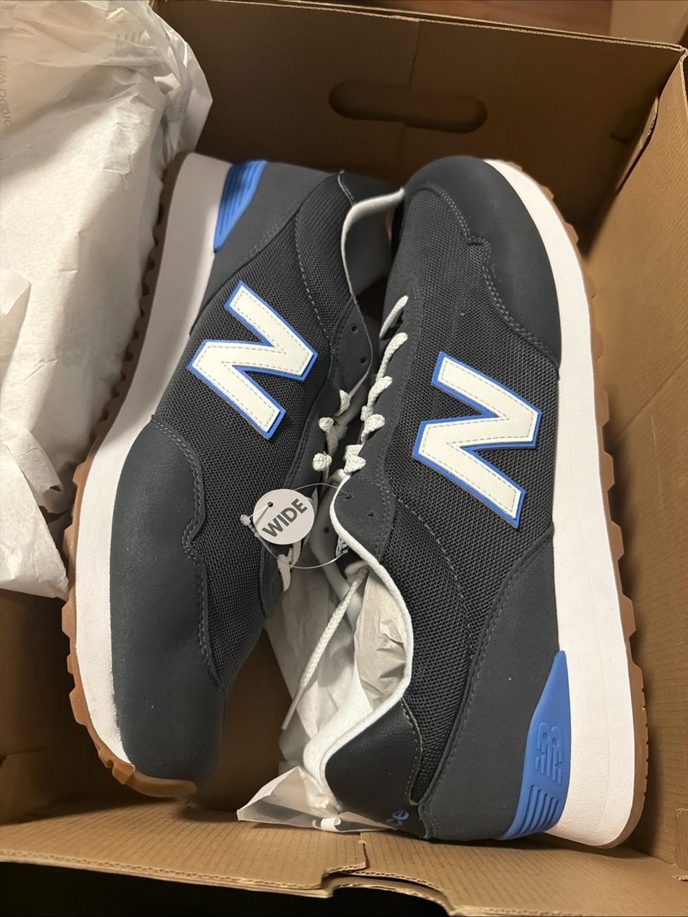 NEW BALANCE 515 Lifestyle Sneaker Men's Size 16 Wide Gray Blue M5152JC